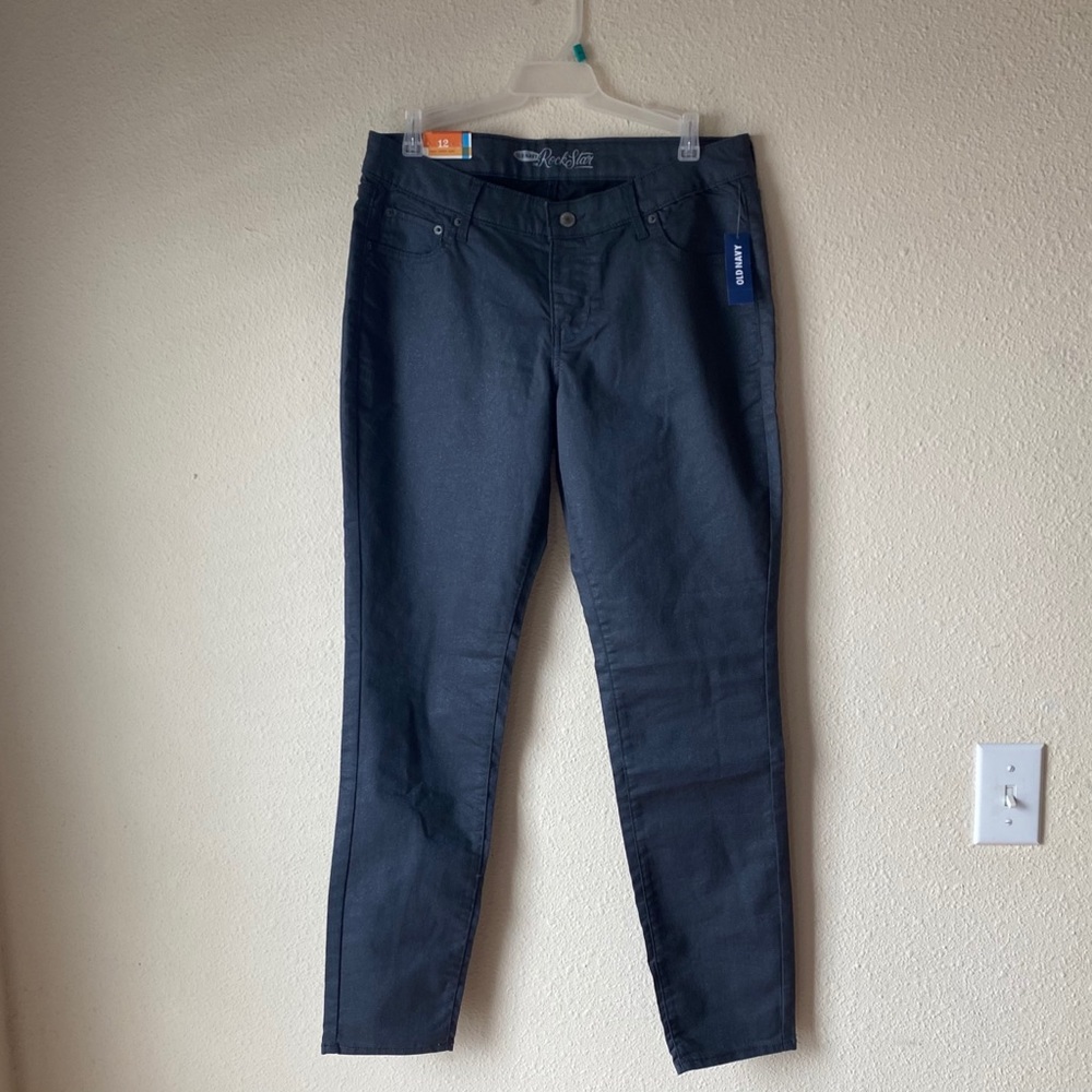 Size 12 Women’s Old Navy Skinny “Rock Star” Jeans